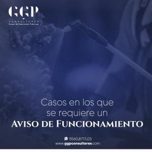 Aviso de Funcionamiento