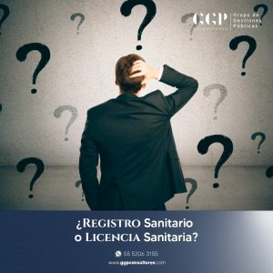 Registro sanitario o Licencia sanitaria