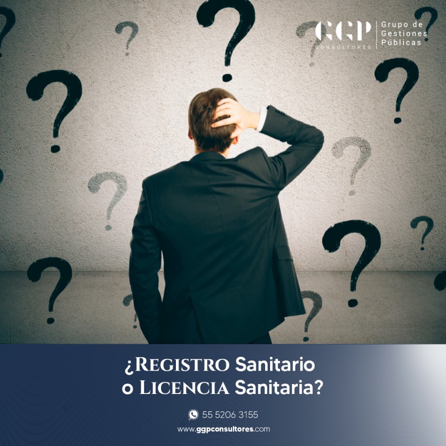 Registro sanitario o Licencia sanitaria