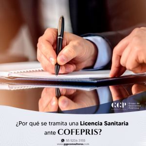 tramite de una licencia sanitaria